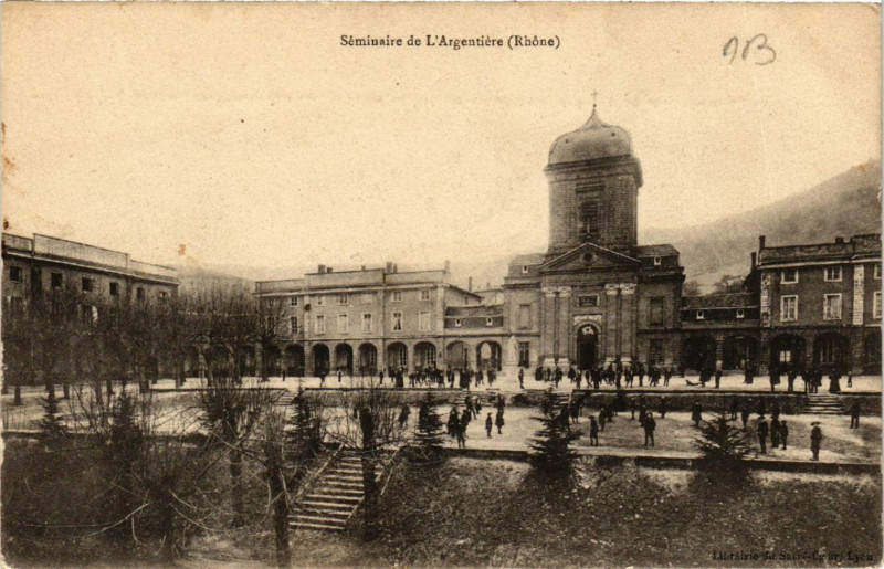 Carte postale ancienne Seminaire de L'Argentiere