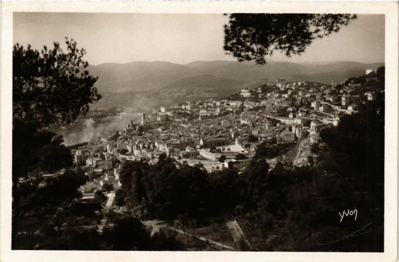 Carte postale ancienne Grasse - Vue générale à Grasse