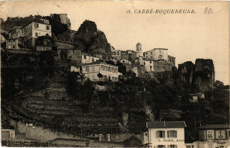 Carte postale ancienne Cabbe-Roquebrune - Vue