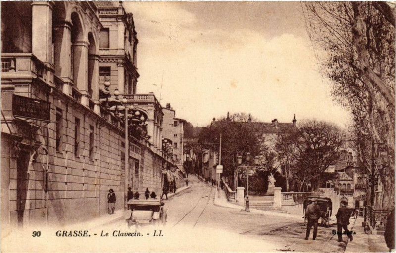 Carte postale ancienne Grasse Le Clavecin à Grasse