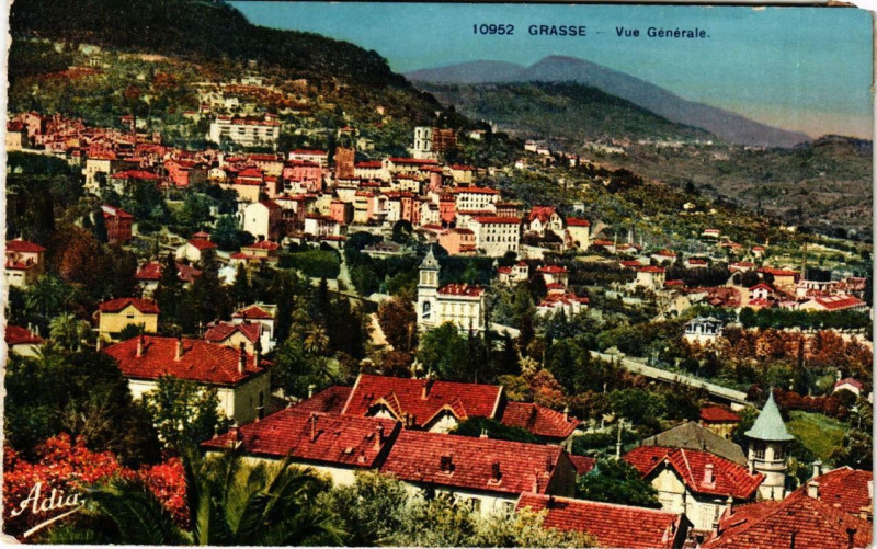 Carte postale ancienne Grasse Vue générale à Grasse