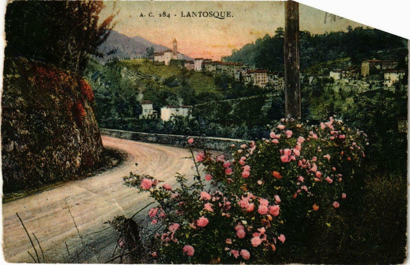 Carte postale ancienne Lantosque à Lantosque