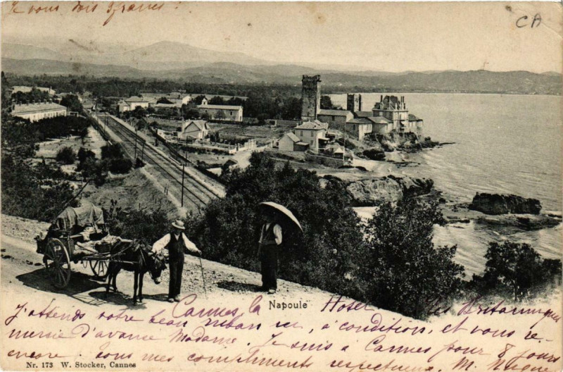 Carte postale ancienne Napoule