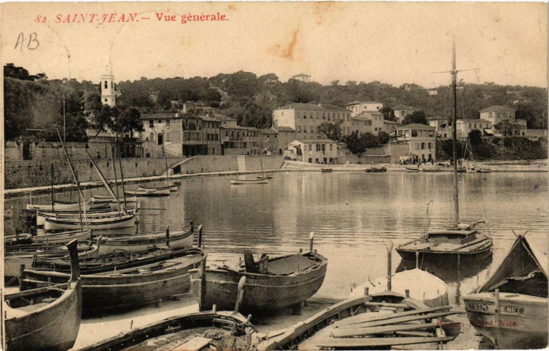 Carte postale ancienne Saint-Jean Vue générale