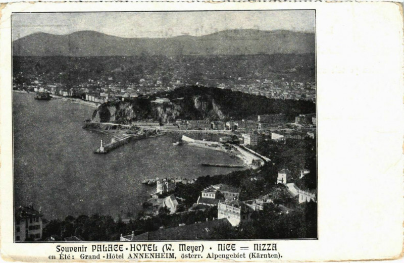 Carte postale ancienne Nice- France à Nice