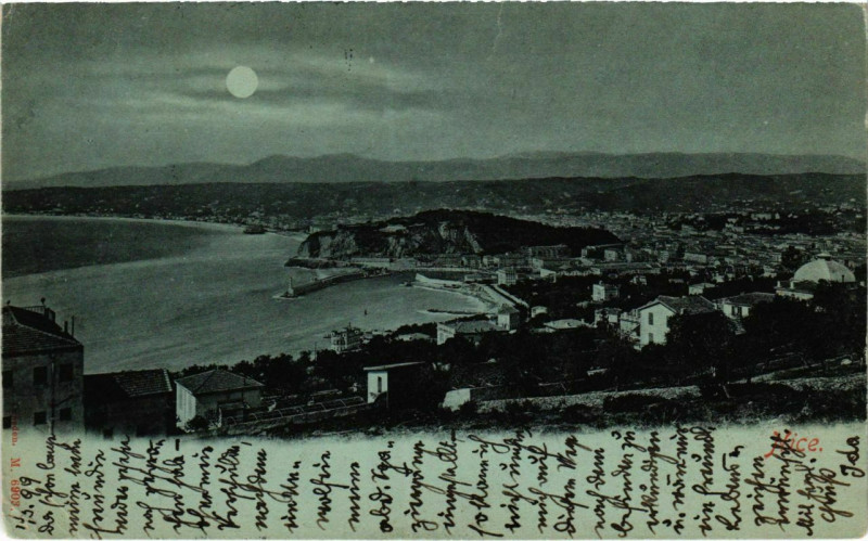 Carte postale ancienne Nice- France à Nice