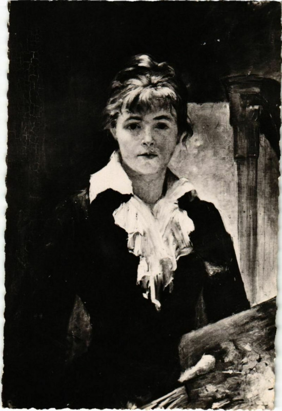 Carte postale ancienne Nice- Musee Jules Cheret, Portrait de Marie Bashkirtseff France à Nice