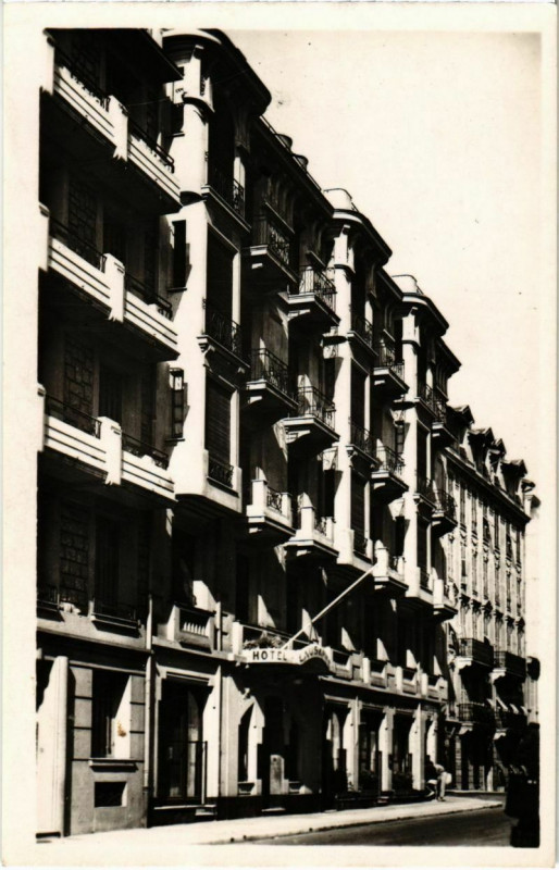 Carte postale ancienne Nice- Hotel du Lausanne France à Nice