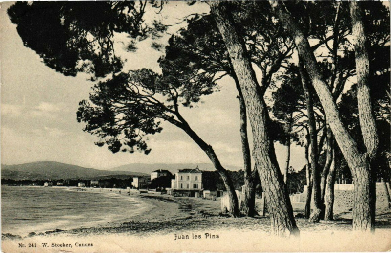 Carte postale ancienne Juan les Pins