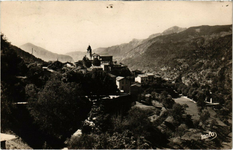 Carte postale ancienne La Bollene - Vue générale
