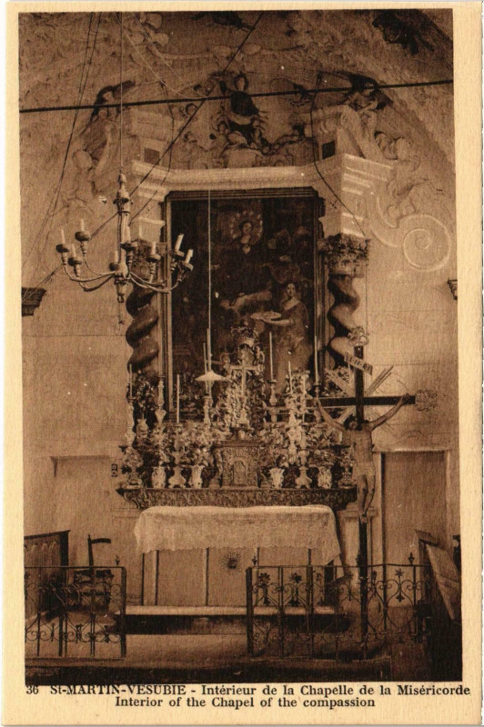 Carte postale ancienne Saint-Martin Vesubie Alpes-Maritimes