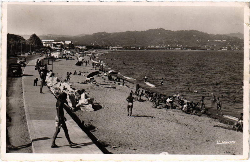 Carte postale ancienne Mandelieu La Plage Alpes-Maritimes