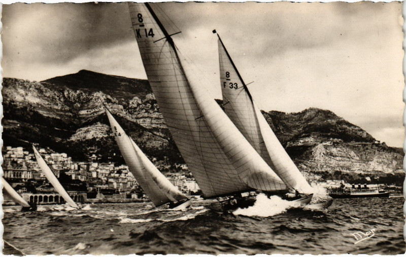 Carte postale ancienne La Principauté de Monaco Alpes-Maritimes