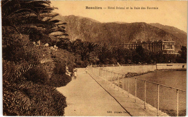 Carte postale ancienne Beaulieu Hotel Bristol