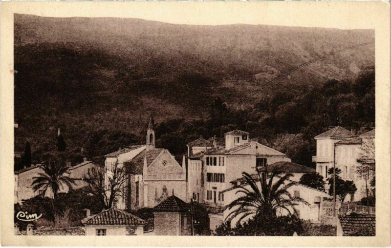 Carte postale ancienne Le Bar sur Loup au Bar-sur-Loup