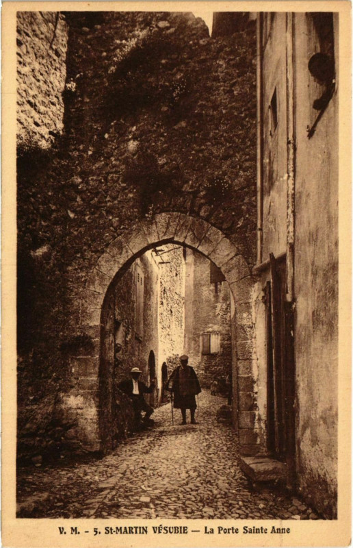 Carte postale ancienne St. Martin La Porte St. Anne