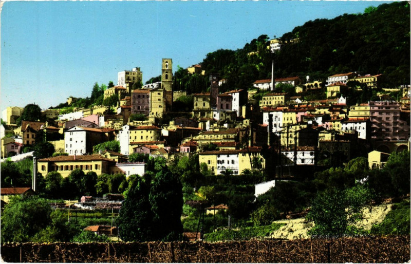 Carte postale ancienne Grasse Vue Générale à Grasse