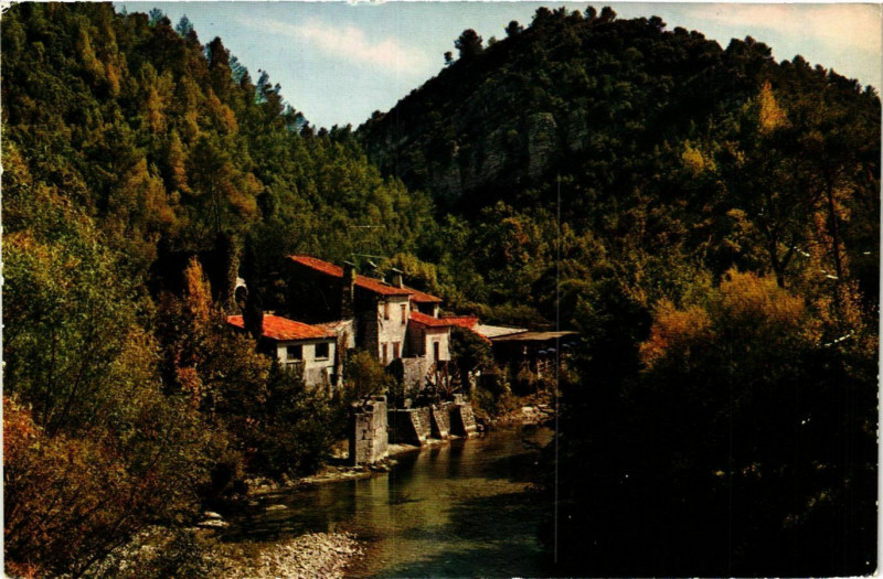 Carte postale ancienne La Colle sur Loup, Moulin de la Belle Meuniere France à La Colle-sur-Loup