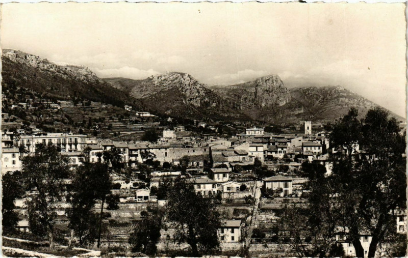 Carte postale ancienne Vence- vue generale France à Vence