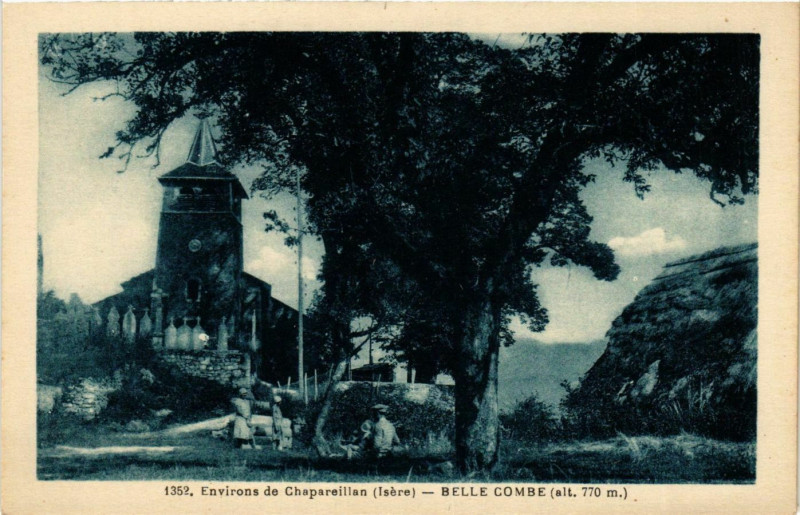 Carte postale ancienne Belle Combe - Environs de Chapareillan France à Chapareillan