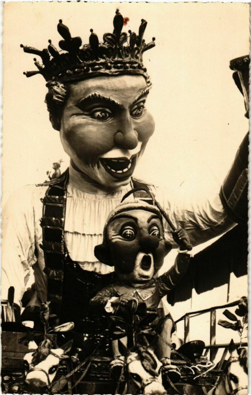 Carte postale ancienne Nice- Carnaval France à Nice