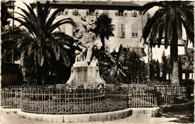 Carte postale ancienne Grasse- Jardins Fragonard France à Grasse