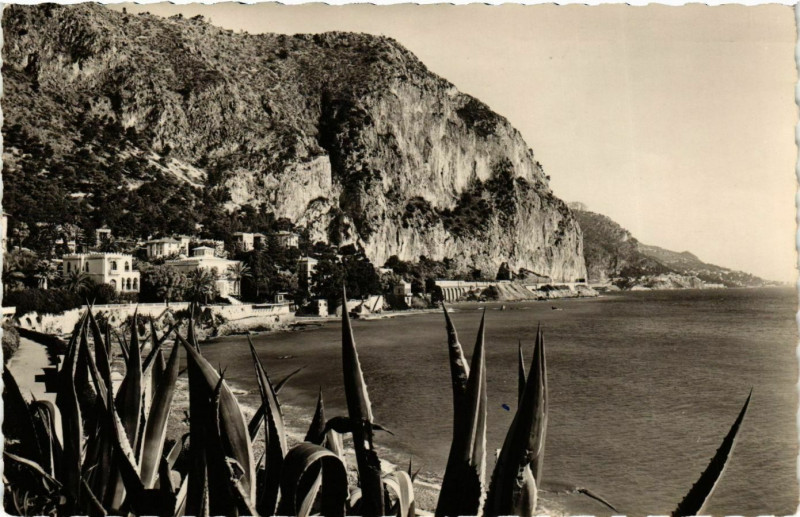 Carte postale ancienne Beaulieu sur Mer- La Petite Afrique France à Beaulieu-sur-Mer