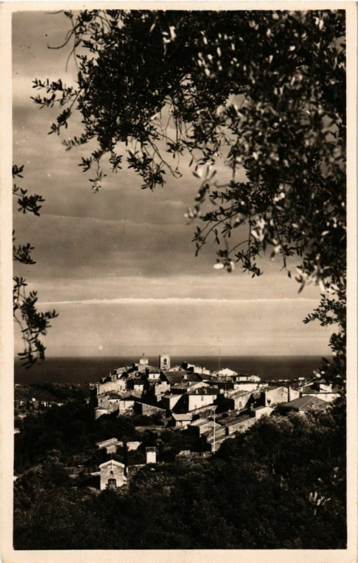 Carte postale ancienne Biot- Vue generale France à Biot