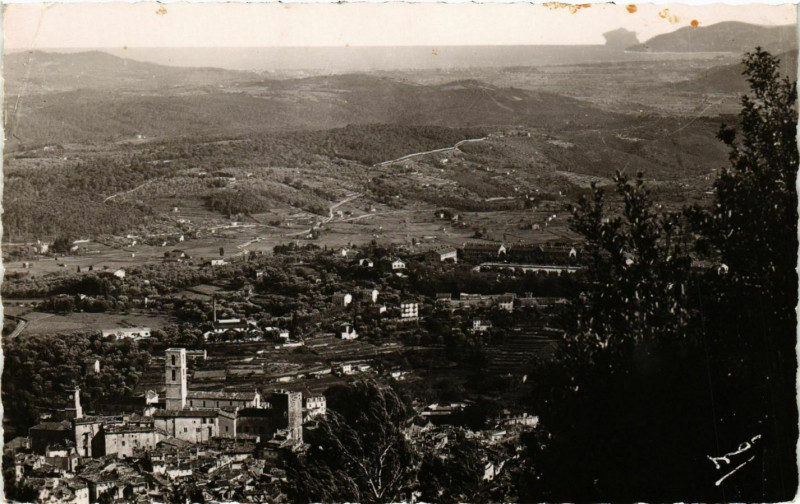 Carte postale ancienne Grasse- vue d'ensemble France à Grasse