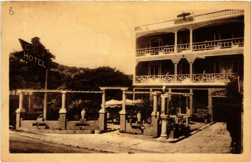 Carte postale ancienne Hotel du Golfe - Golfe-Juan
