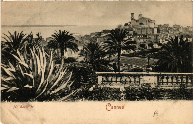 Carte postale ancienne Mt. Chevalier - Cannes à Cannes