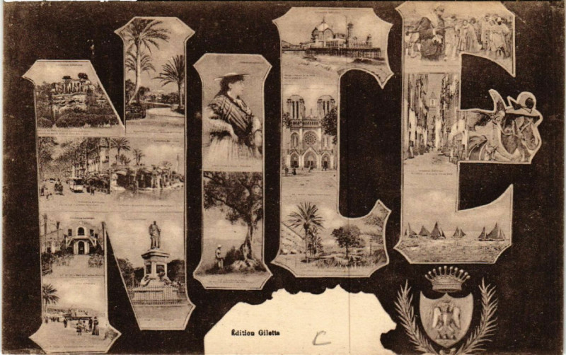 Carte postale ancienne Nice à Nice