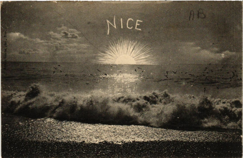 Carte postale ancienne Nice à Nice