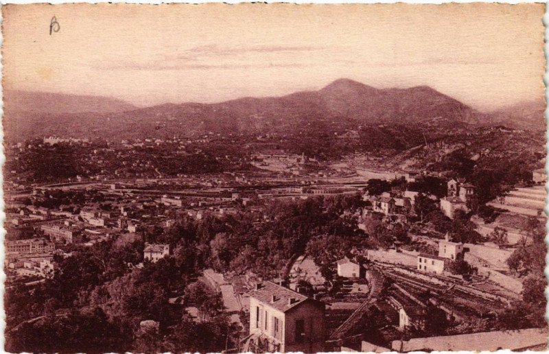 Carte postale ancienne Nice - Vue Générale à Nice