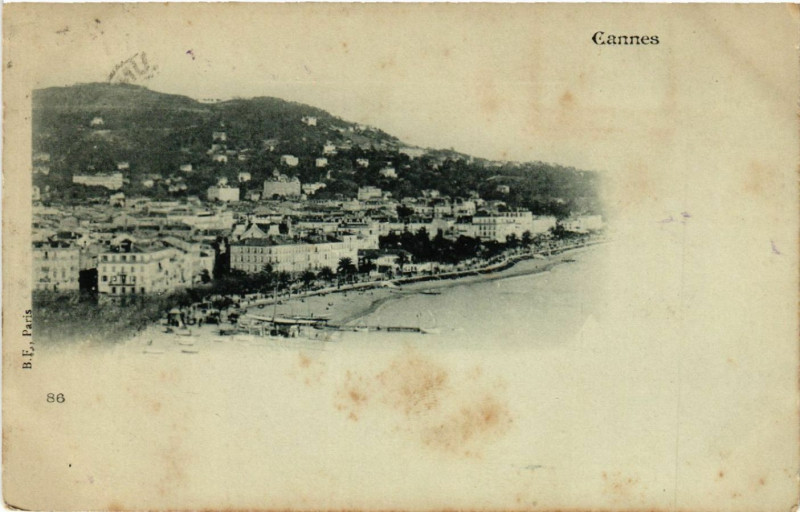 Carte postale ancienne Cannes à Cannes