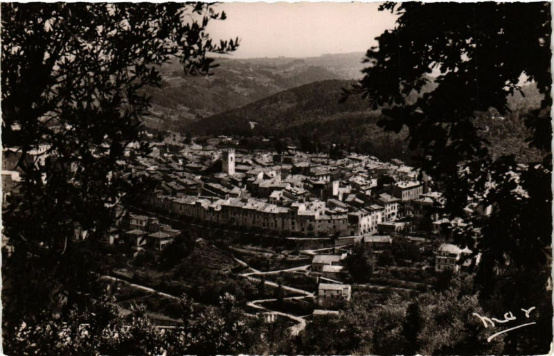 Carte postale ancienne Vence la-Jolie Vue générale à Vence