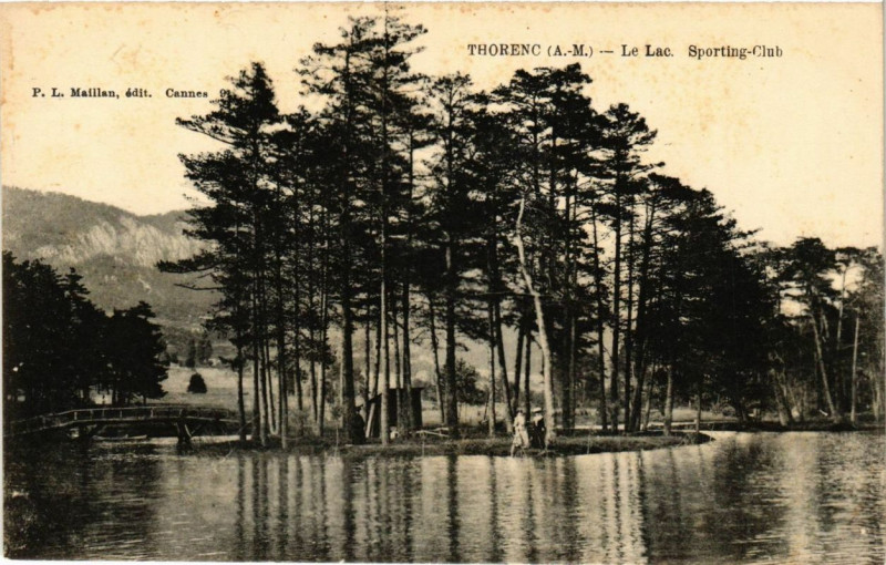 Carte postale ancienne Thorenc Le Lac. Sporting-Club