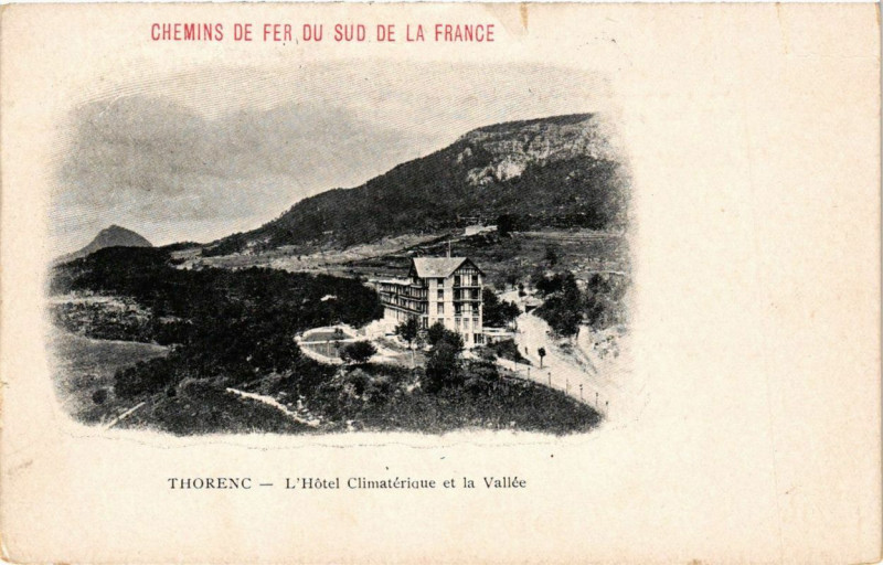 Carte postale ancienne Thorenc l'Hotel Climaterique