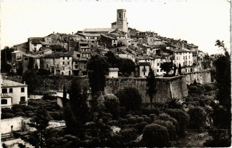Carte postale ancienne St-Paul-de-Vence à Vence
