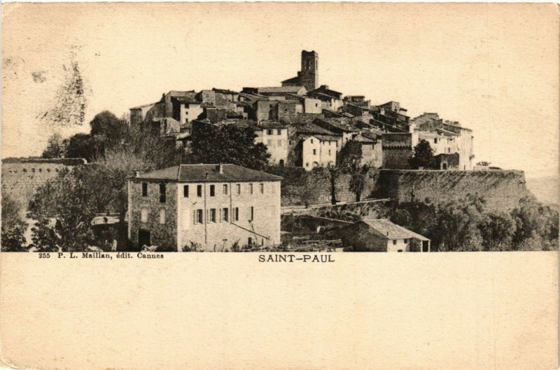 Carte postale ancienne Saint-Paul