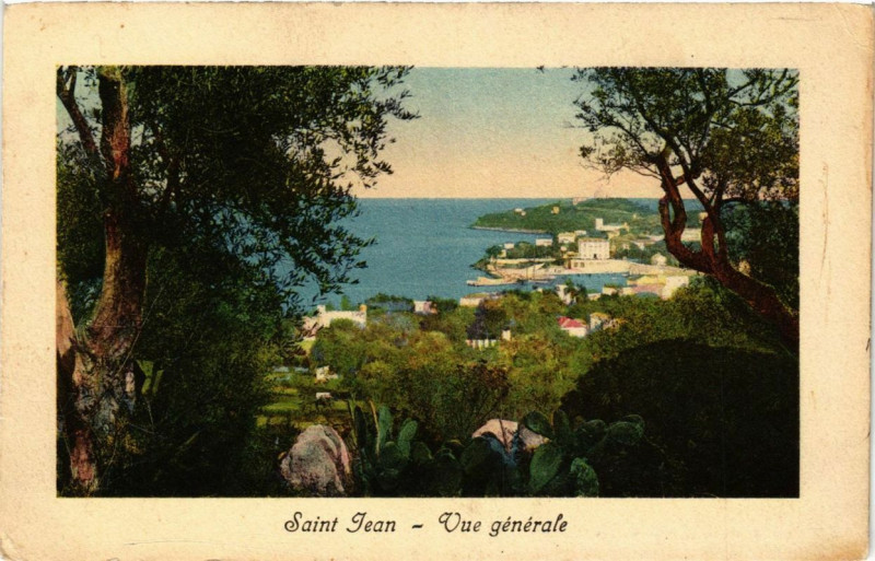 Carte postale ancienne Saint-Jean Vue générale