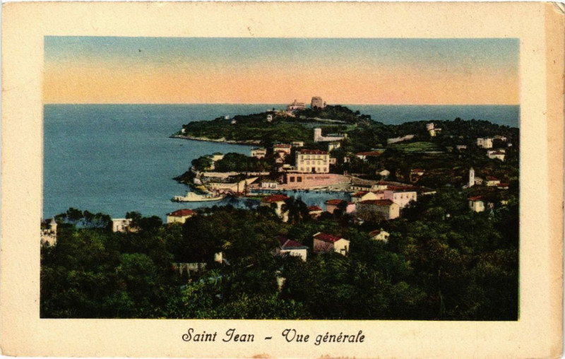 Carte postale ancienne Saint-Jean Vue générale