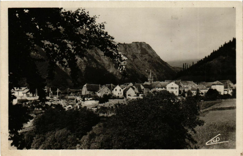 Carte postale ancienne Corps - Vue générale à Corps