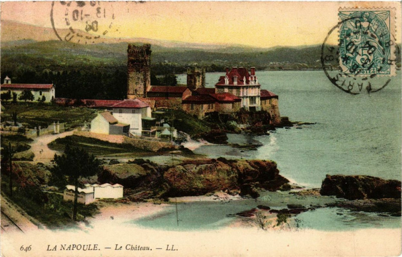 Carte postale ancienne La Napoule Le Chateau