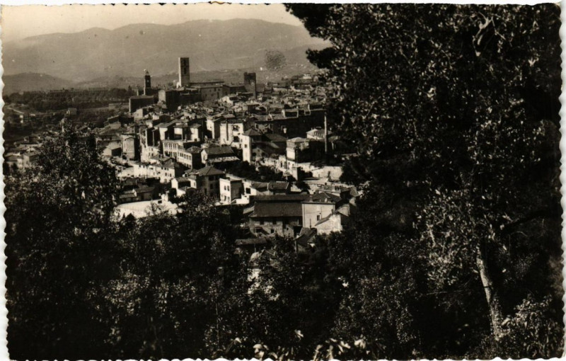 Carte postale ancienne Grasse Vue générale à Grasse