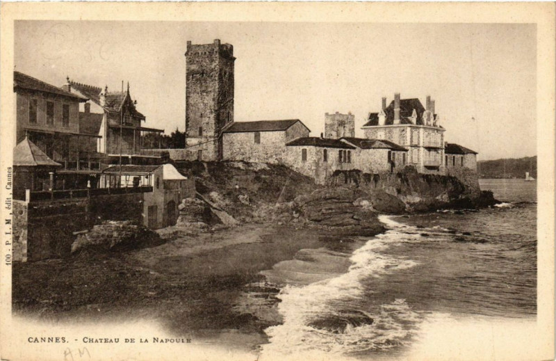 Carte postale ancienne Cannes Chateau de La Napoule à Cannes