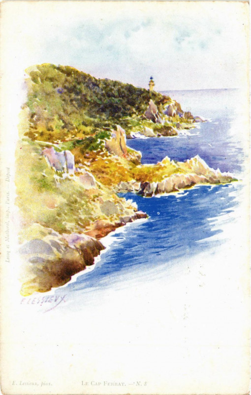 Carte postale ancienne Le Cap Ferrat