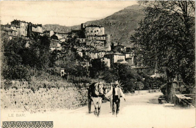 Carte postale ancienne Le Bar