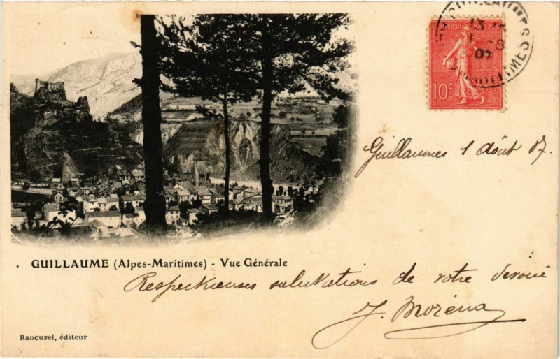 Carte postale ancienne Guillaume Vue générale