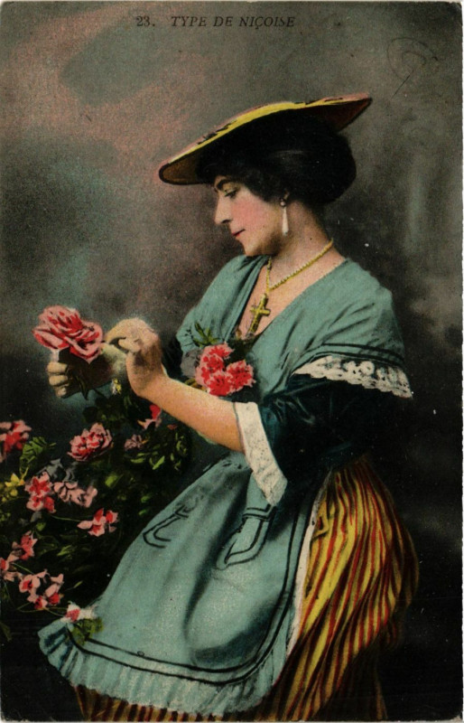 Carte postale ancienne Type de Nicosie